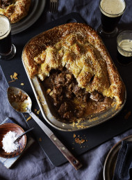 Chinese Spiced Beef and Mushroom Pie