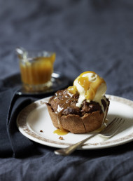 Sticky Toffee and Chocolate Pudding Tarts