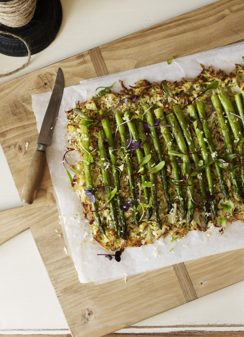 Asparagus and Vegetable Tart