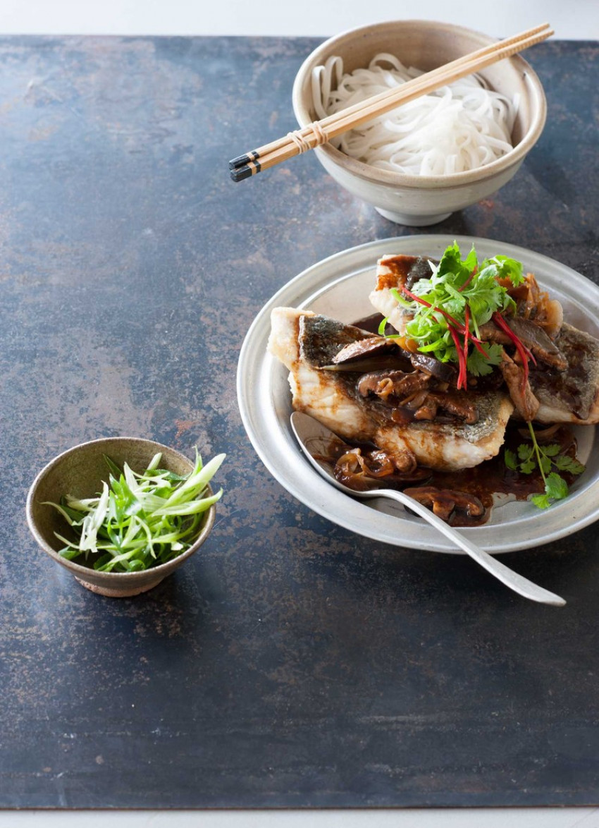 Fish with Pork and Ginger 