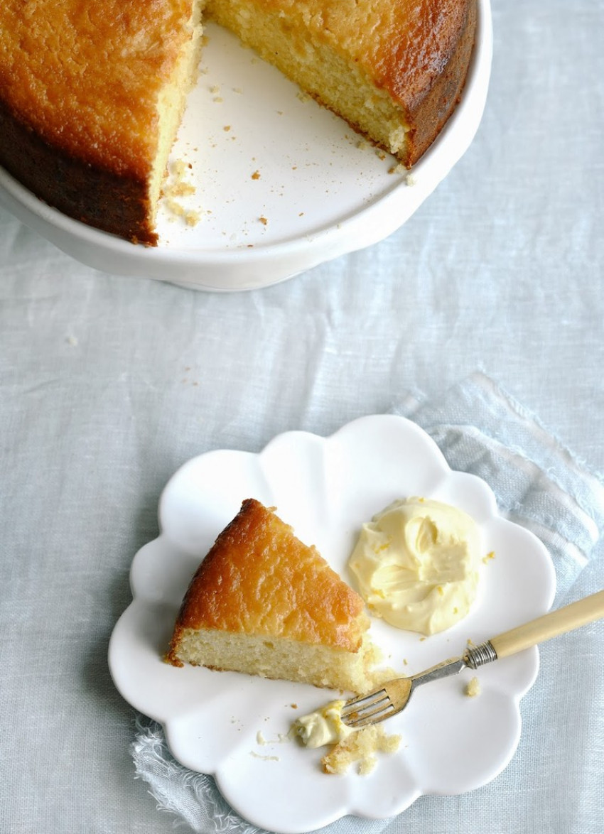 Luscious Lemon Cake • Love From The Oven