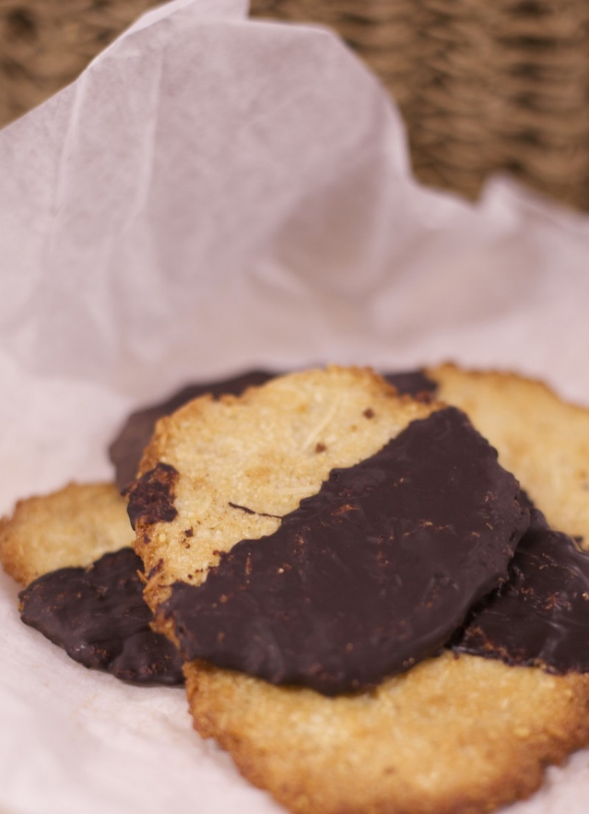 Hazelnut and Coconut Macaroons