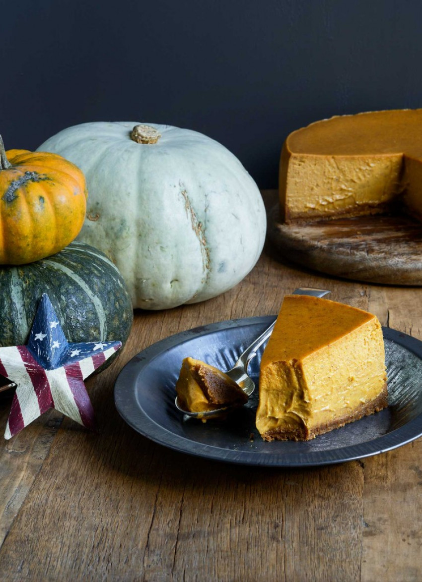 Spiced Pumpkin Cheesecake 