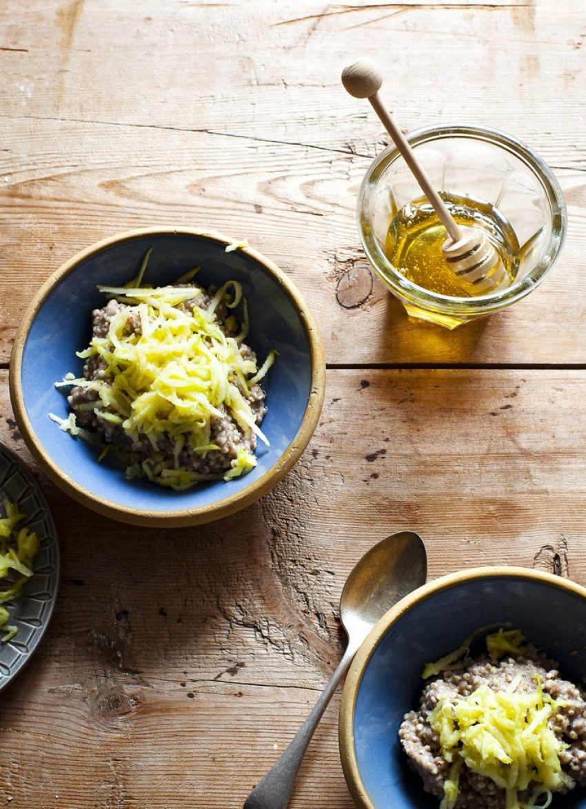 Buckwheat Porridge, Apple and Ginger 