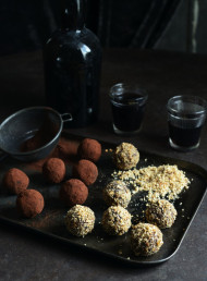 Fig and Whisky Chocolate Truffles