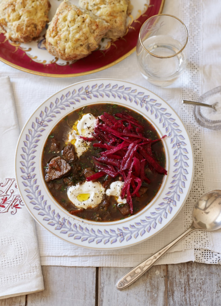 Borscht Beef and Beetroot Soup