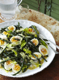 Green Bean, Celery and Egg Salad