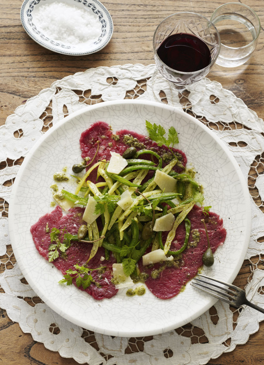 Simple Beef Carpaccio Recipe – Dish Magazine » Dish Magazine