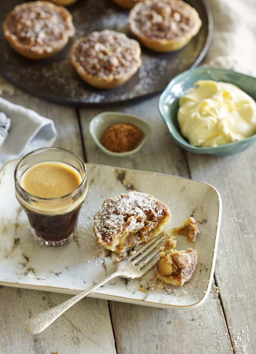 Caramel and Hazelnut Tarts