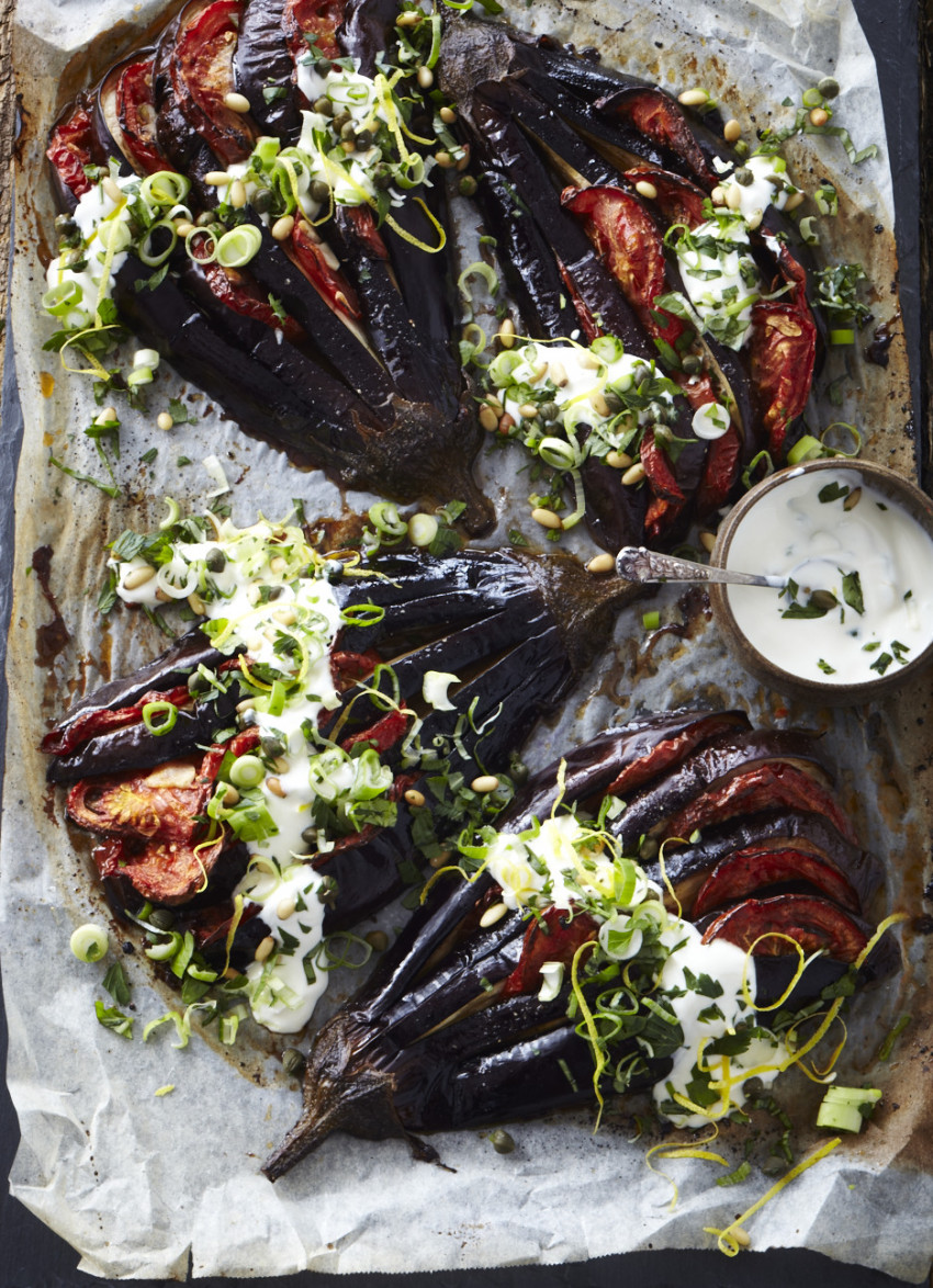 Baked Sicilian Eggplants