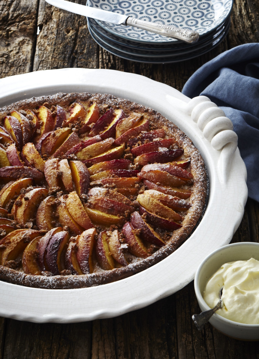 Nectarine Tart