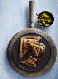 Smoky Chilli Beef Mince and Cheese Toasties