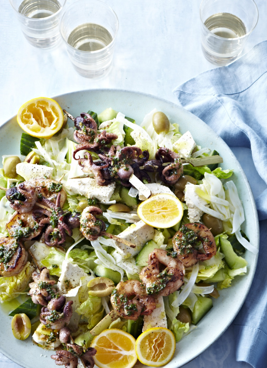 Farm Salad with Feta