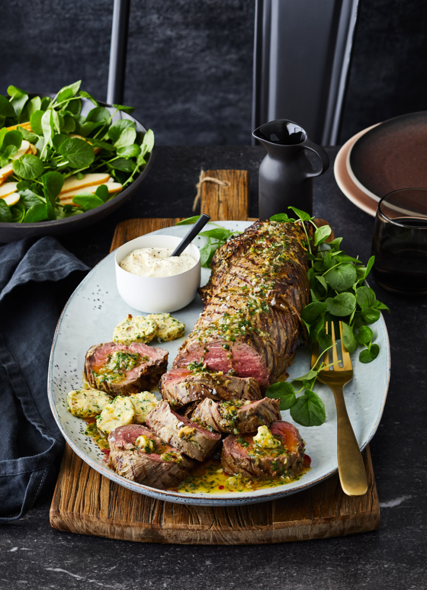 Fillet of Beef with Horseradish Sauce