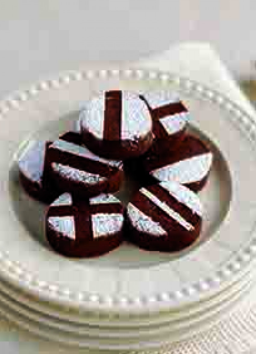 Chocolate, Rum and Spice Cookies