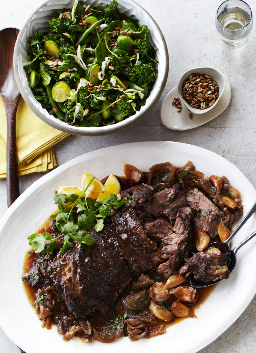 Slow-Cooked Spiced Shoulder of Lamb