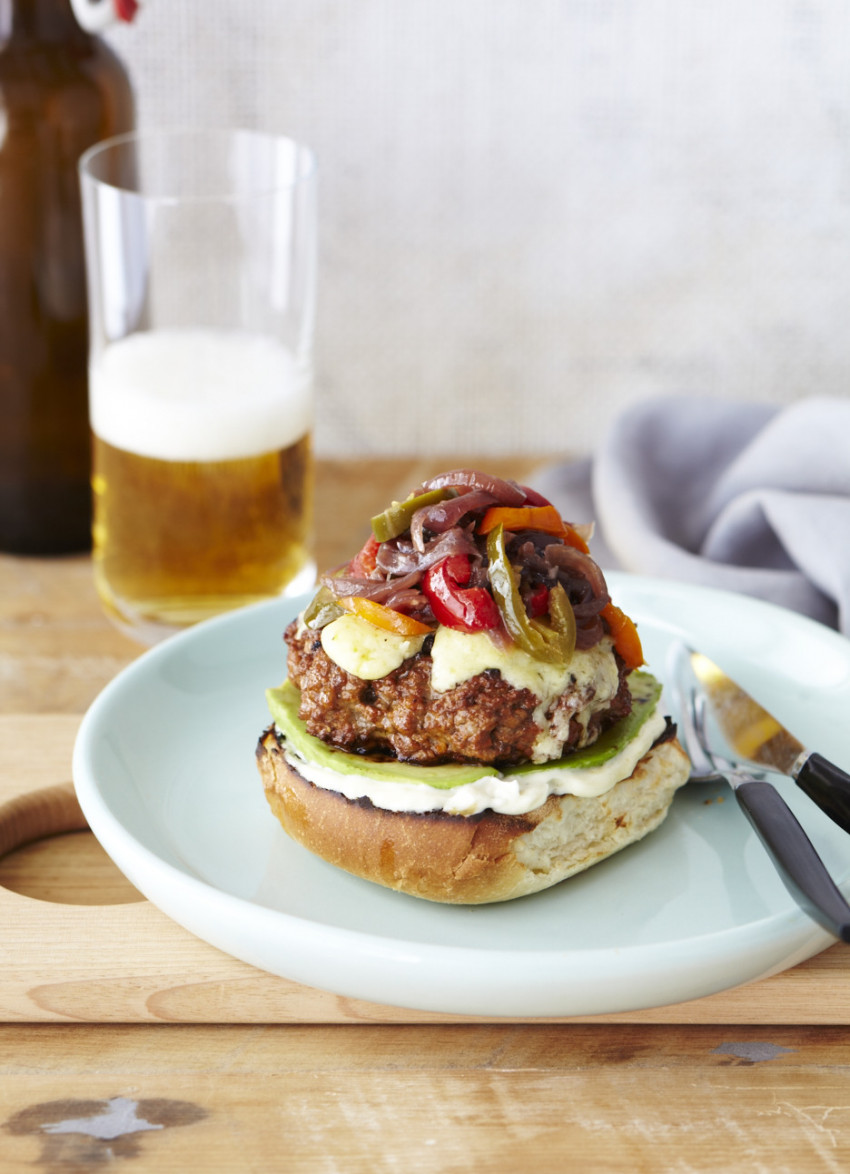 Beef and Chorizo Burgers