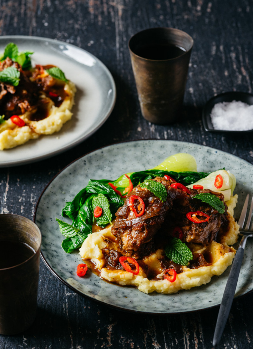 Braised Lamb with Korean Chilli and Ginger