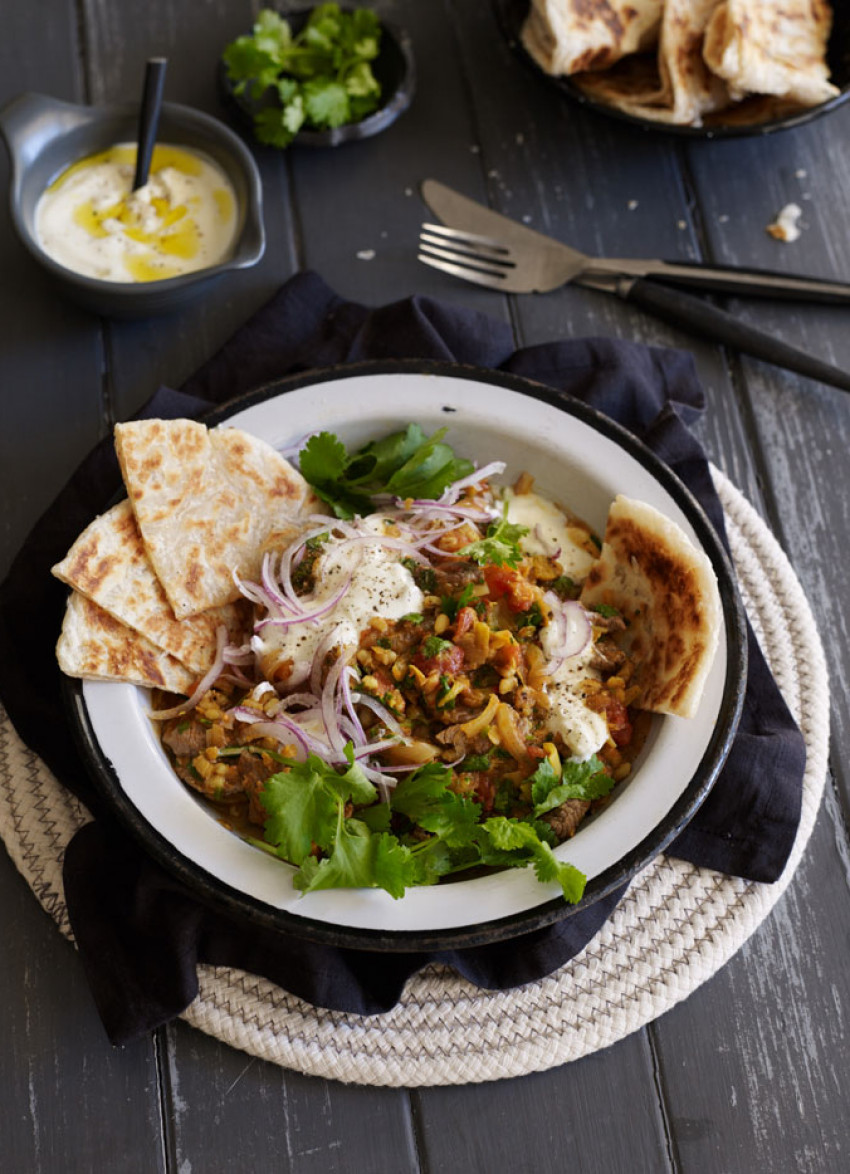 Spiced Lamb and Barley Stew