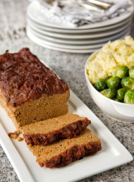 Meatloaf in Tomato Red Wine Sauce