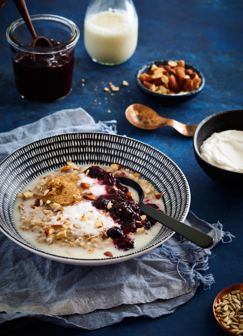 Chai-Spiced Buckwheat and Chia Seed Porridge