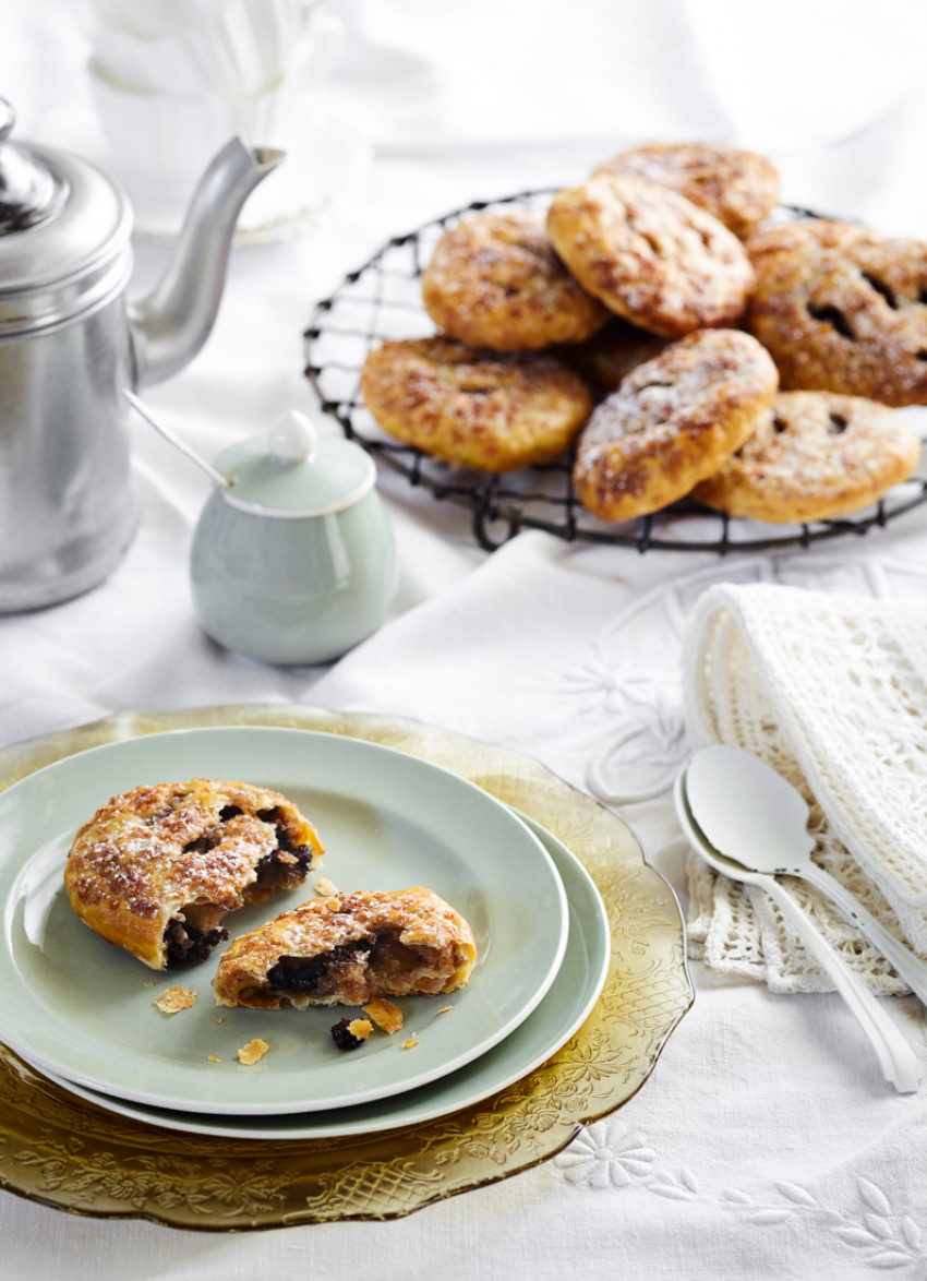 Apple and Spice Eccles Cakes