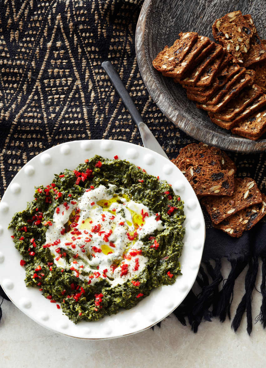 Kale with Anchovies and Capers