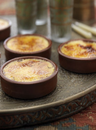 Apricot and Cardamom Brulee