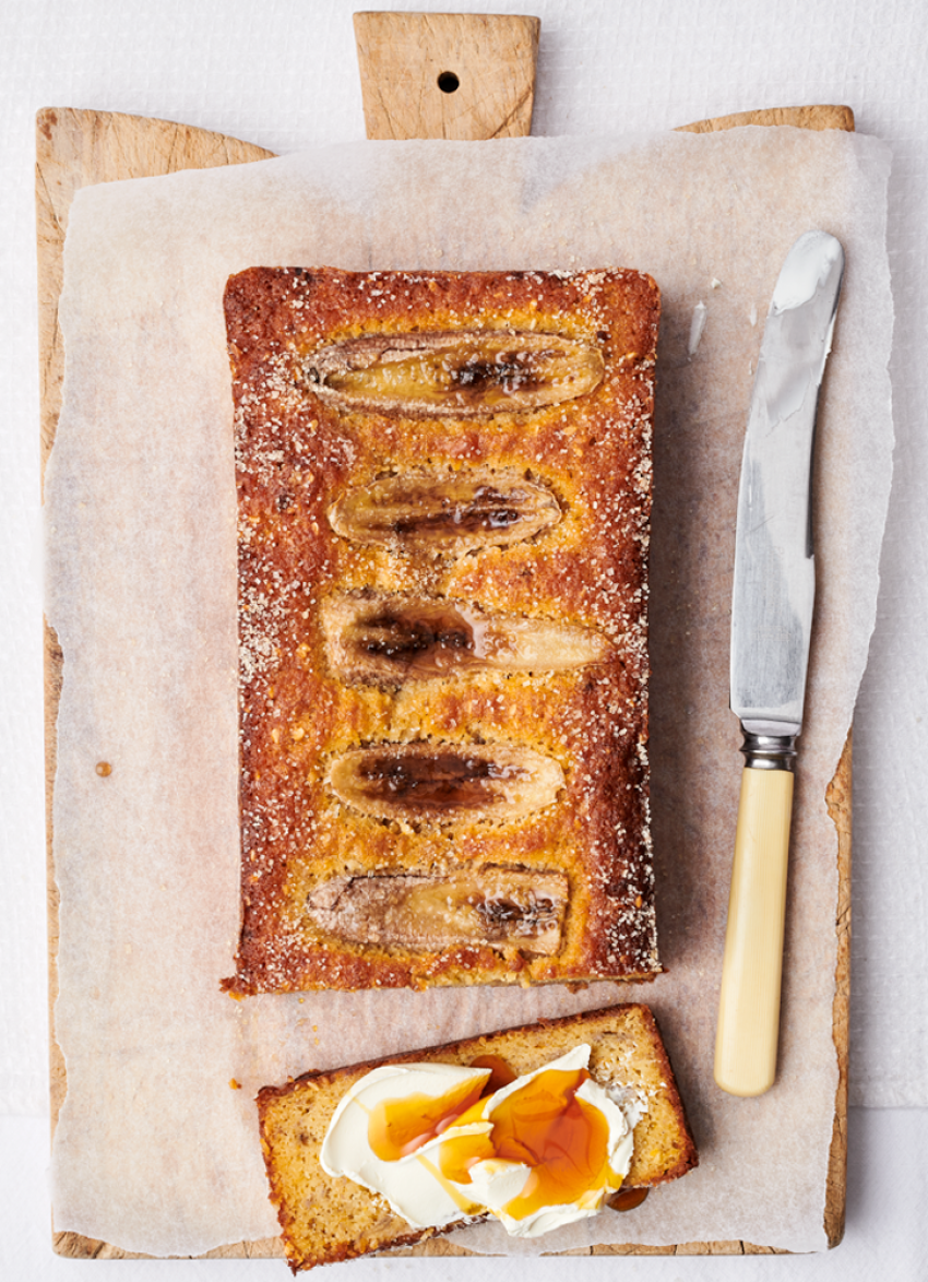 Banana, Citrus and Sesame Seed Loaf