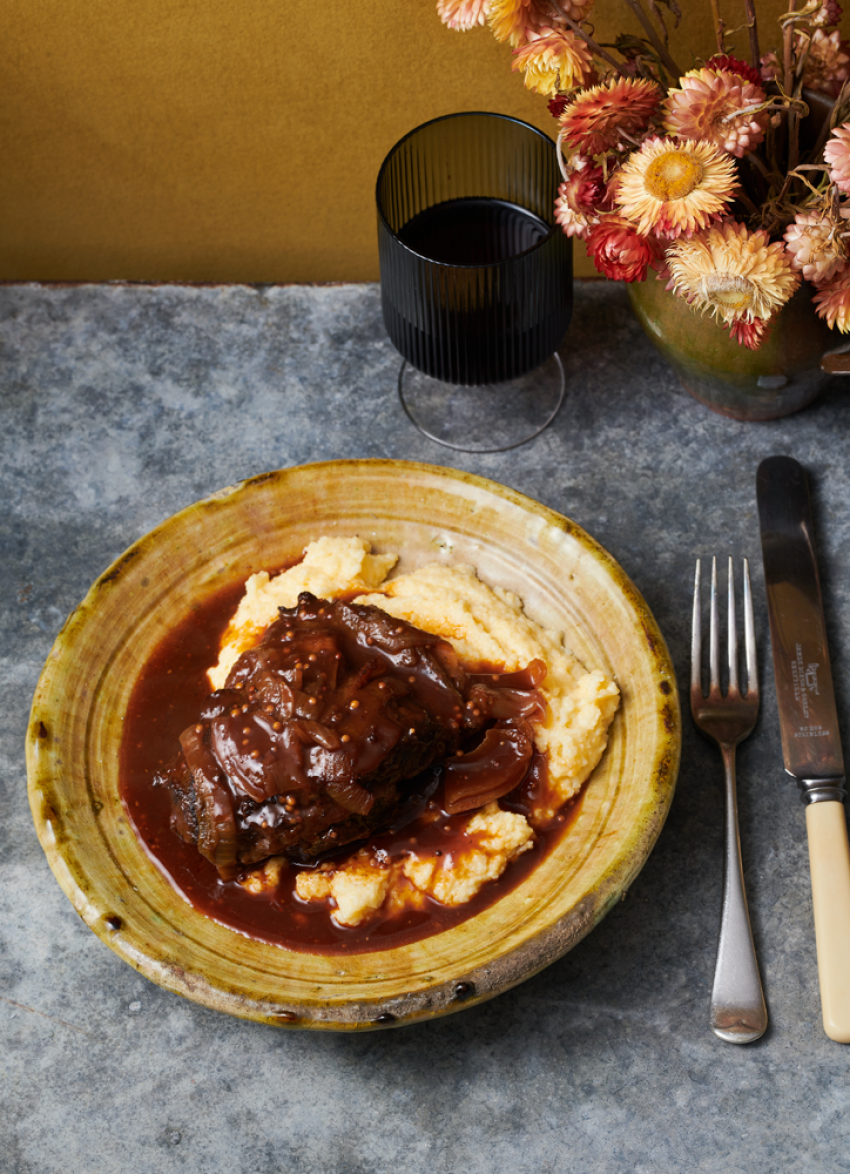 Chipotle and Beer-braised Beef Cheeks