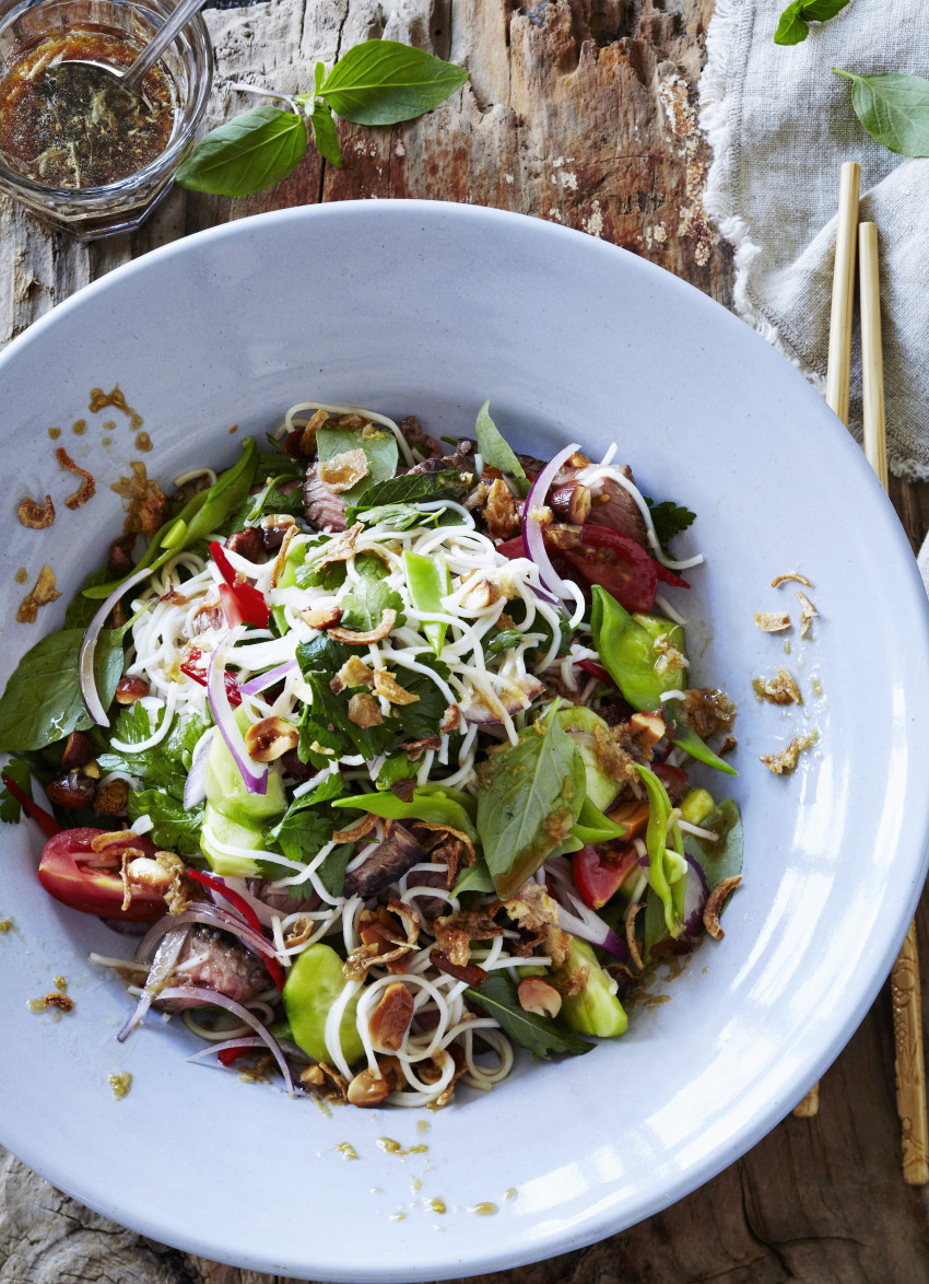 Beef and Noodle Salad