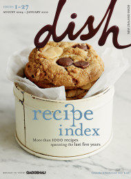 Dish recipe indexes