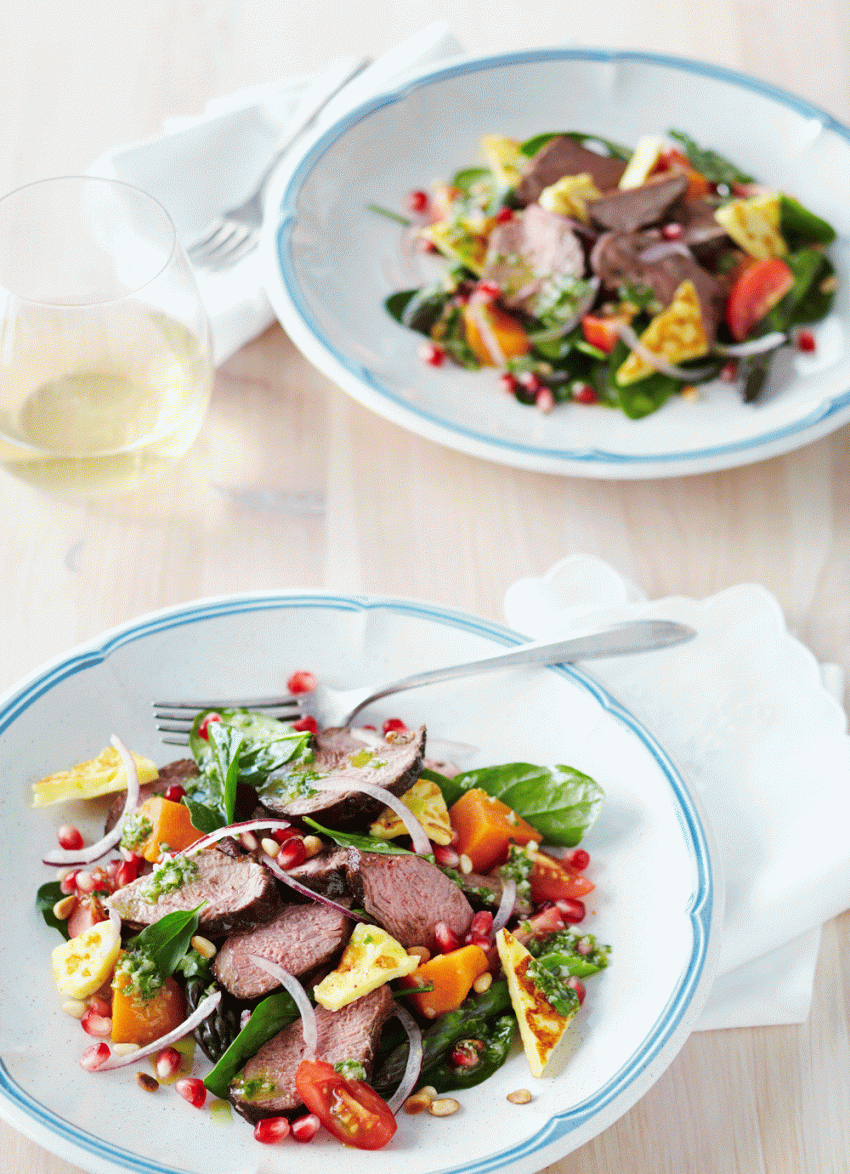 Balsamic Glazed Lamb Salad » Dish Magazine