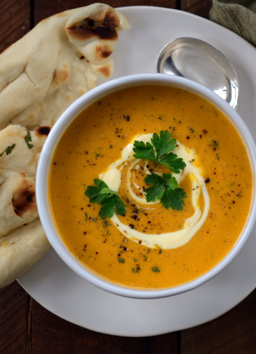 Indian Spiced Pumpkin Soup