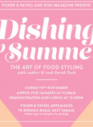 Dishing up Summer: The Art of Food Styling with Sarah Tuck
