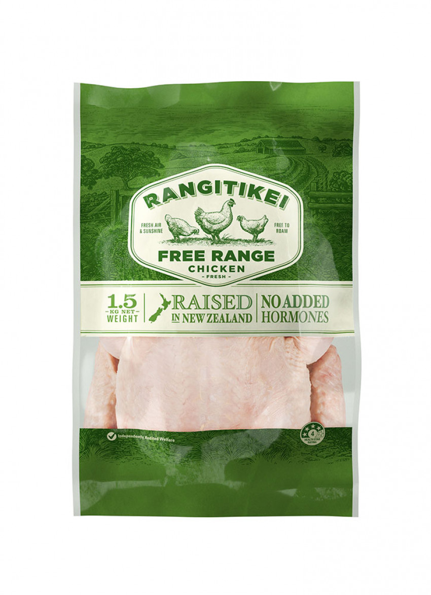 Go green: Rangitikei chicken's fresh new packaging