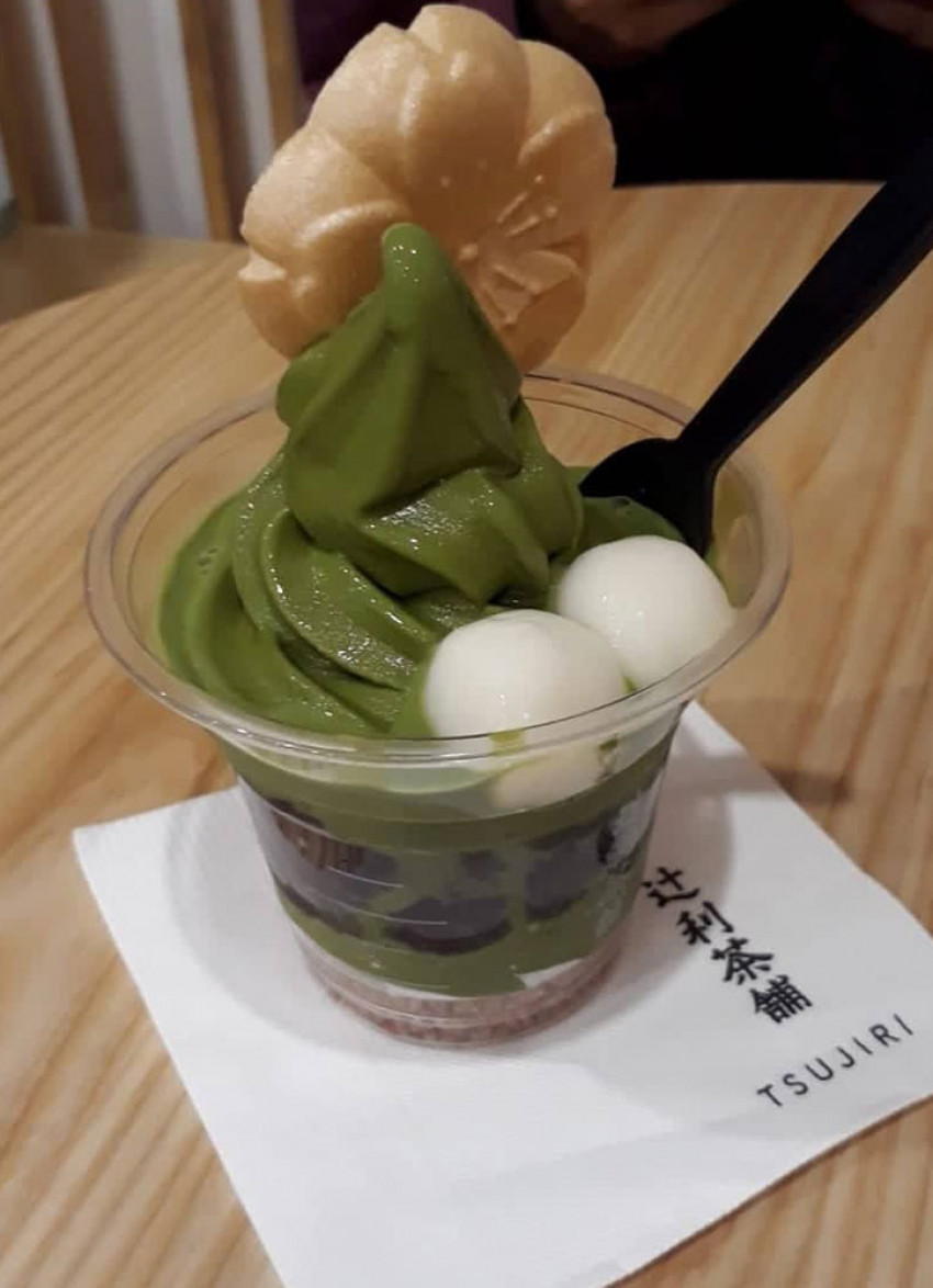 Last night's dessert: Tsujiri