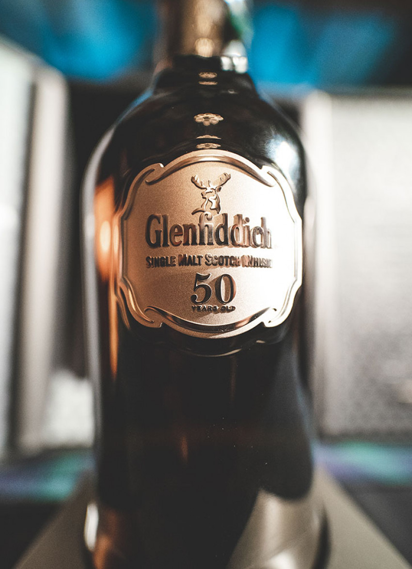 What does a $50,000 bottle of Glenfiddich whisky taste like?