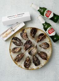 Win a Stella Artois prize pack including a dozen oysters
