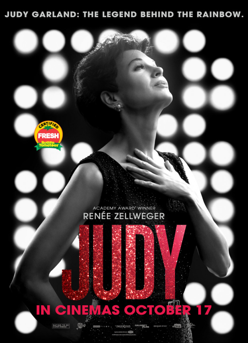 Win one of four double movie passes to Judy