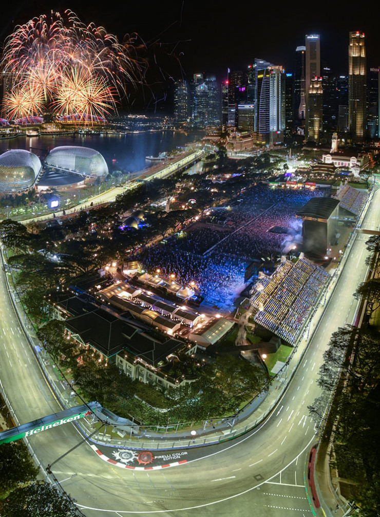 SINGAPORE GRAND PRIX POP UP MERCHANDISE STORE