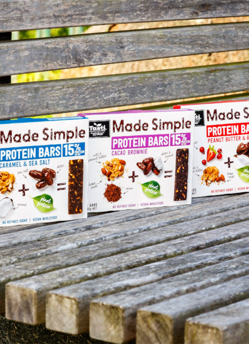 Win a three-month supply of Tasti Made Simple Protein Bars and a two-week food delivery subscription
