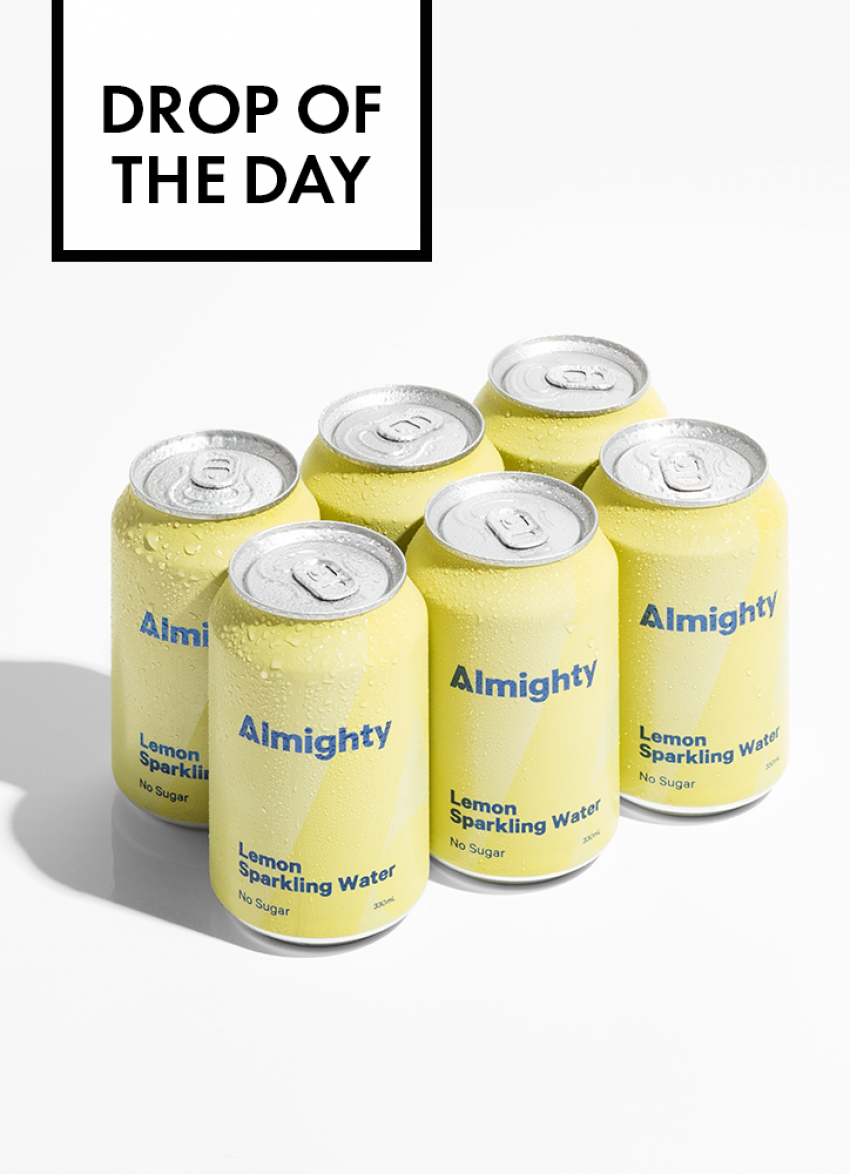 Drop of the Day - Almighty Lemon Sparkling Water