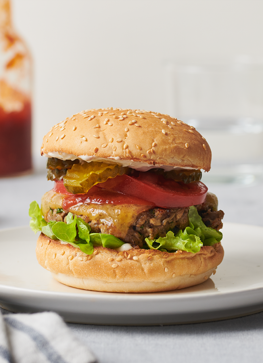 How to Blend: Meadow Mushrooms Blended Burgers