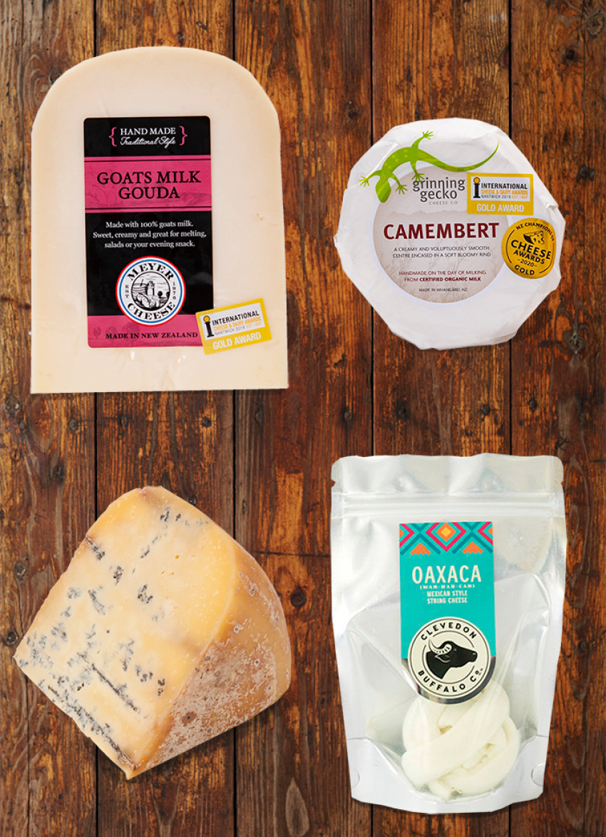 Win a selection of New Zealand specialty cheeses this cheese month