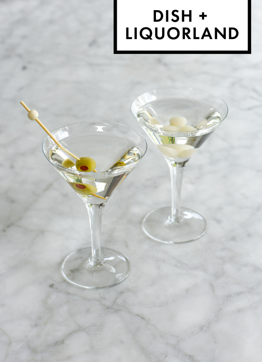 Drinks with dish + Liquorland: How to Mix the Classic and Gibson Martini