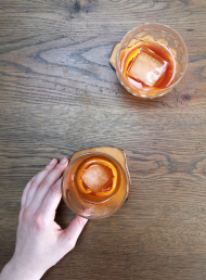 An Old Fashioned Cocktail a Day for 20 Days