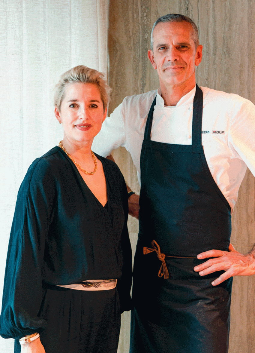 Josh Emett and Helen Cranage have nailed the details at new restaurant Onslow