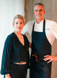 Josh Emett and Helen Cranage have nailed the details at new restaurant Onslow