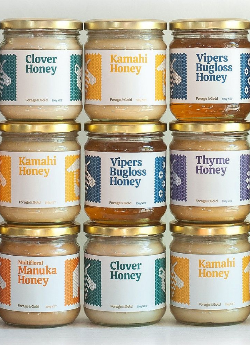 Win one of four Forage & Gold honey packs